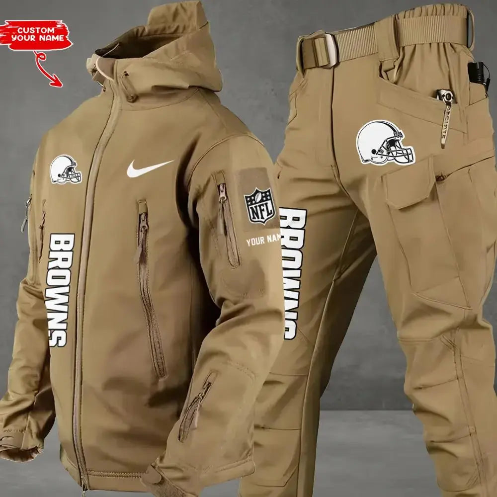 Cleveland Browns Outdoor Jacket and Pants 000030
