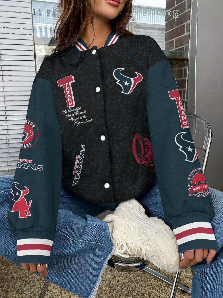 Houston Texans National Football League Varsity Jacket AZBTVJK000543