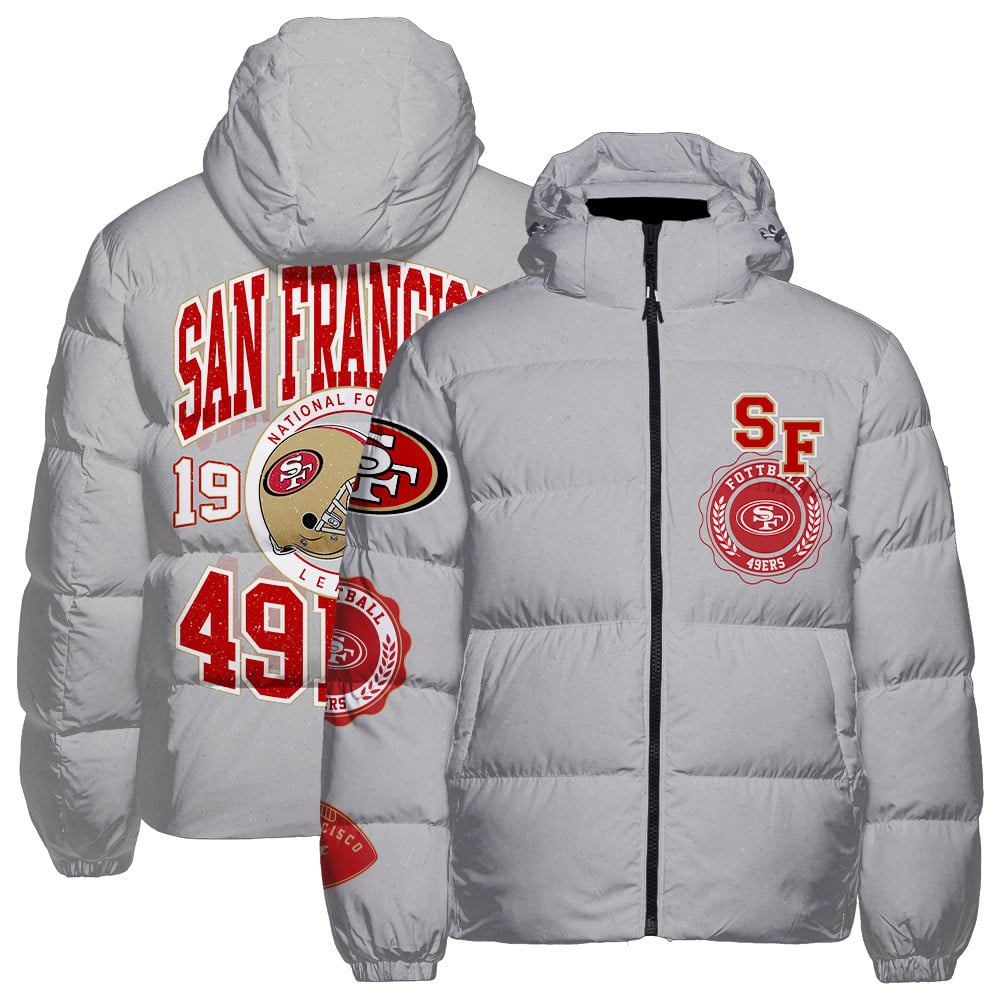 San Francisco 49ers CozyCloud Down Jacket AZBTDWJ000071