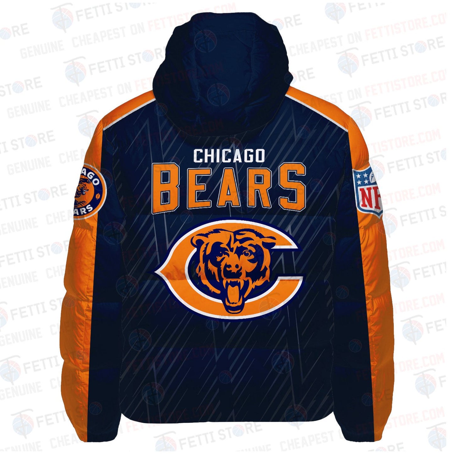 Chicago Bears CozyCloud Down Jacket AZBTDWJ000171