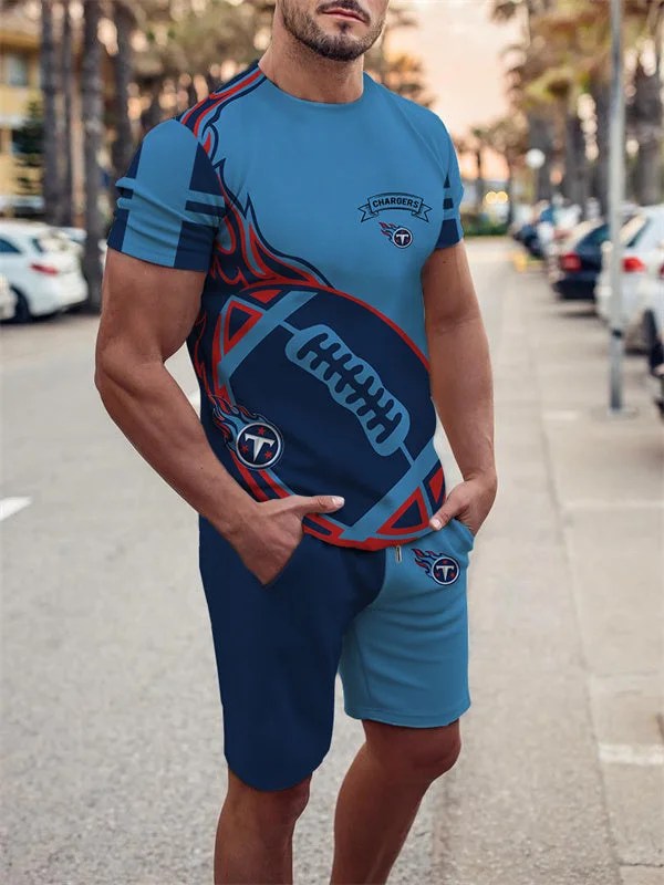 Tennessee Titans T-shirt and Shorts AZTS621