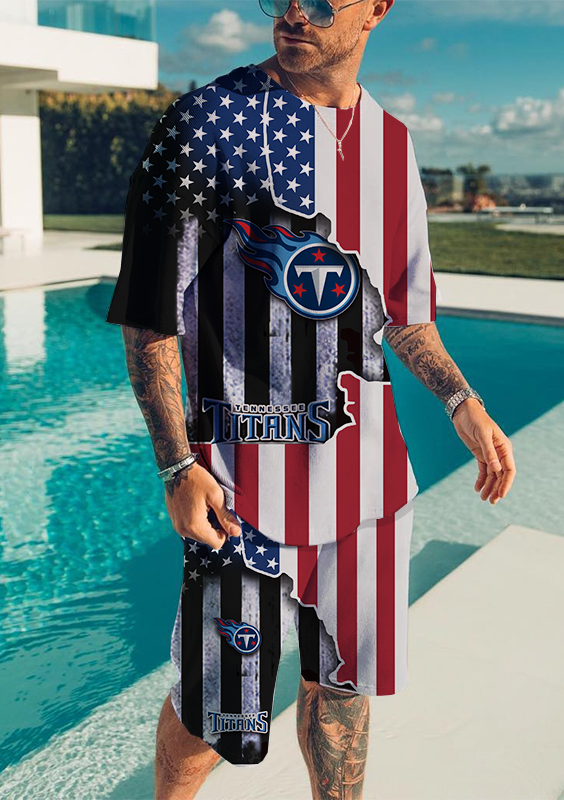 Tennessee Titans T-shirt and Shorts AZTS618