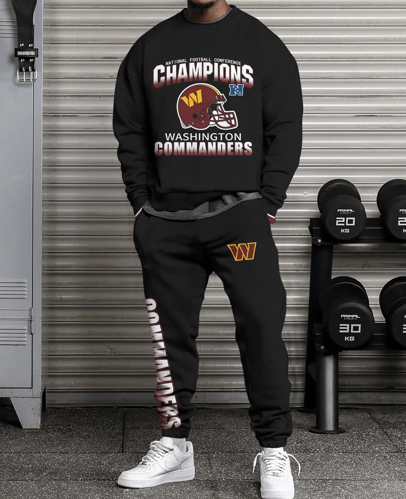 Washington Commanders Combo 3D Sweatsuit and Sweatpants Unisex CBSP56