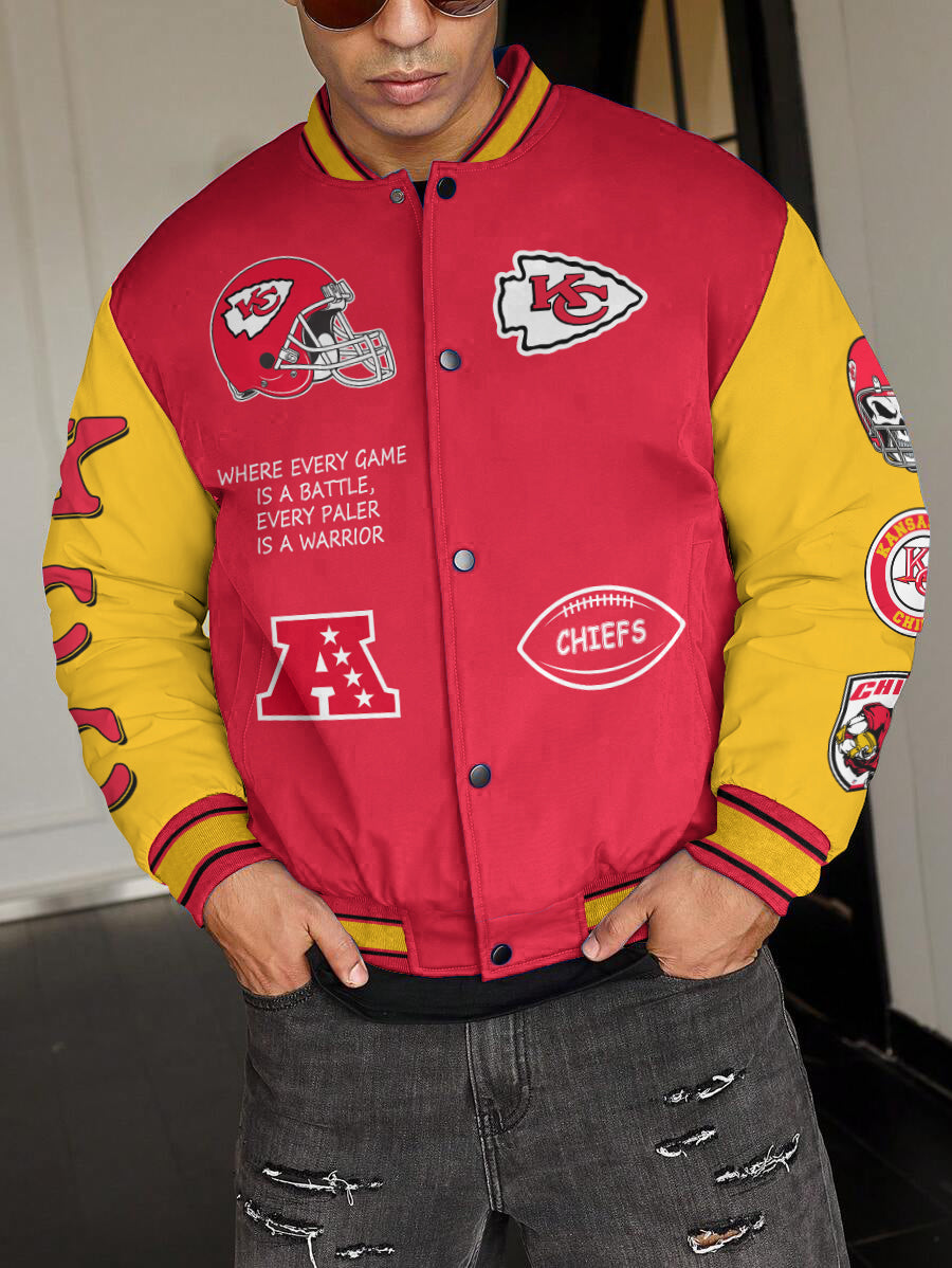 Kansas City Chiefs National Football League Varsity Jacket AZBTVJK000516