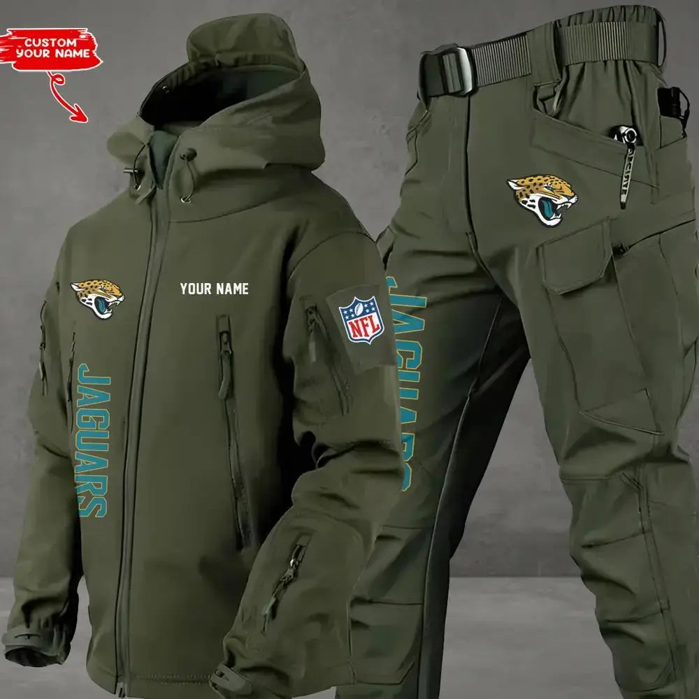 Jacksonville Jaguars Outdoor Jacket and Pants 000009