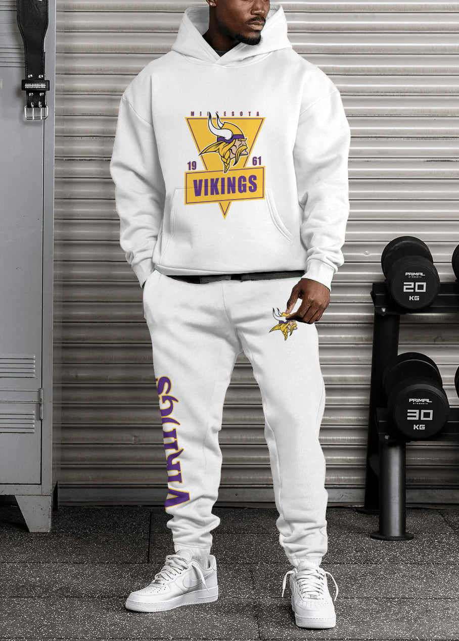 Minnesota Vikings Combo Pullover Hoodie And Sweatpants AZBTPHSP000138