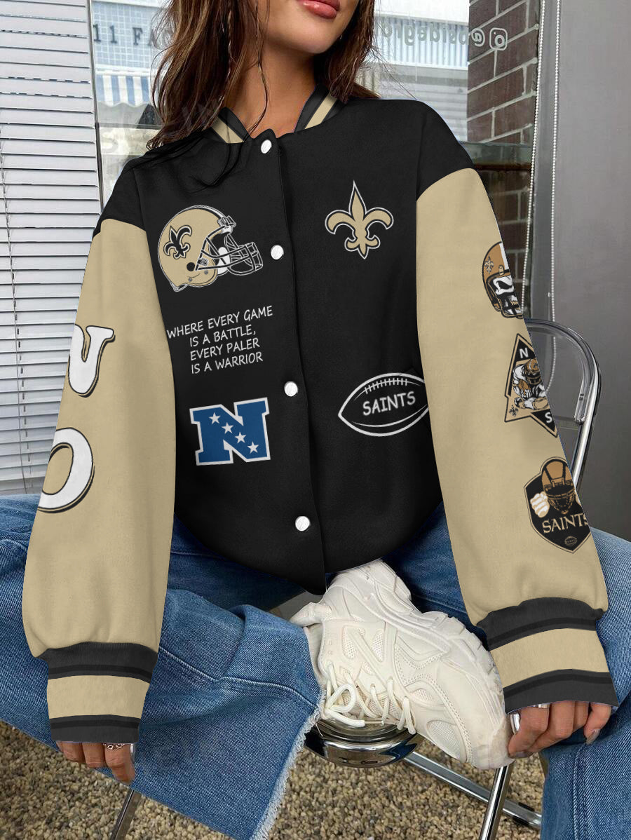 New Orleans Saints National Football League Varsity Jacket AZBTVJK000643