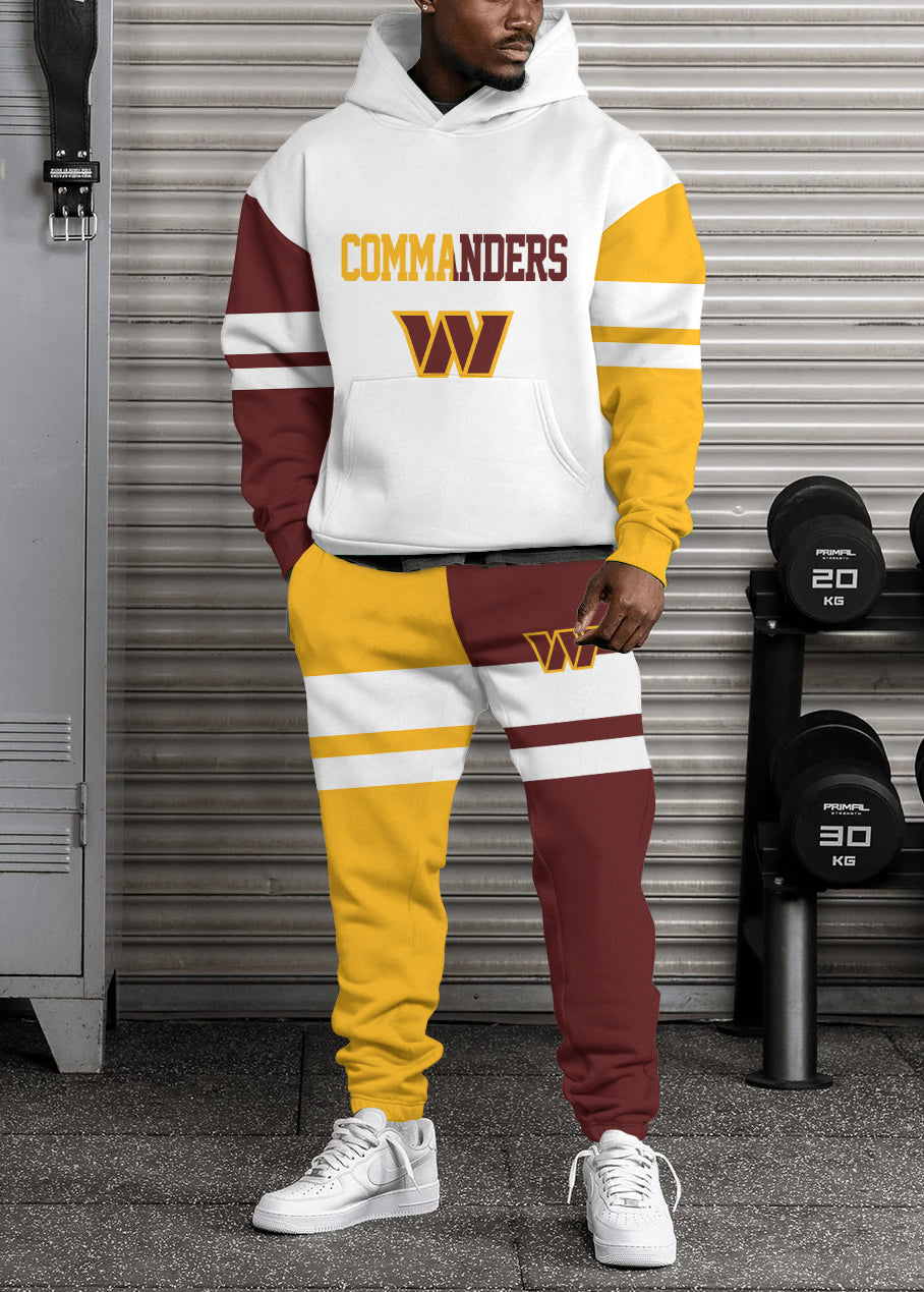 Washington Commanders Combo Pullover Hoodie And Sweatpants AZBTPHSP000025