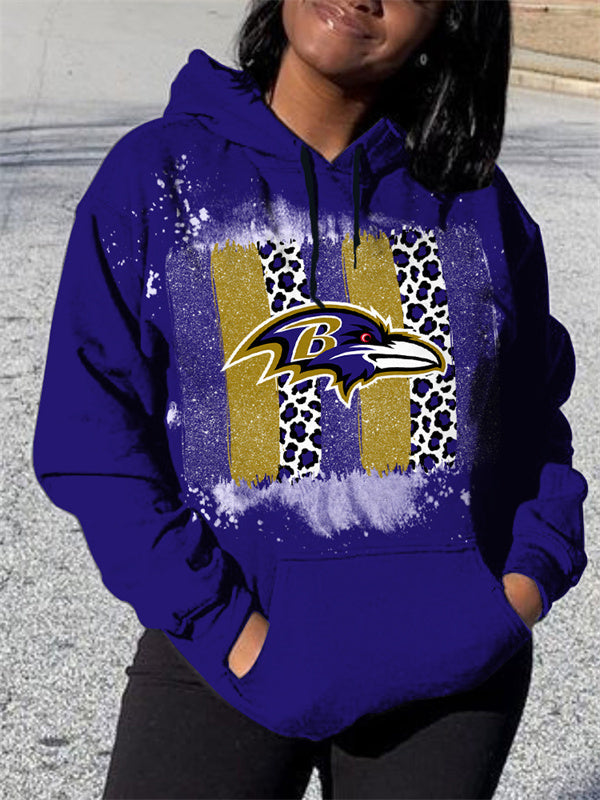 Baltimore Ravens 3D Printed Pocket Pullover Hoodie AZBTPH000141