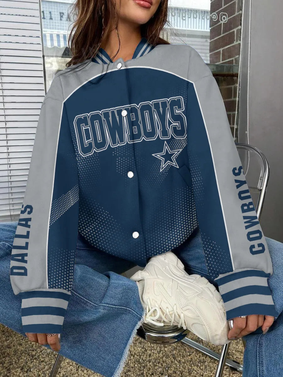 Dallas Cowboys National Football League Varsity Jacket AZBTVJK000546