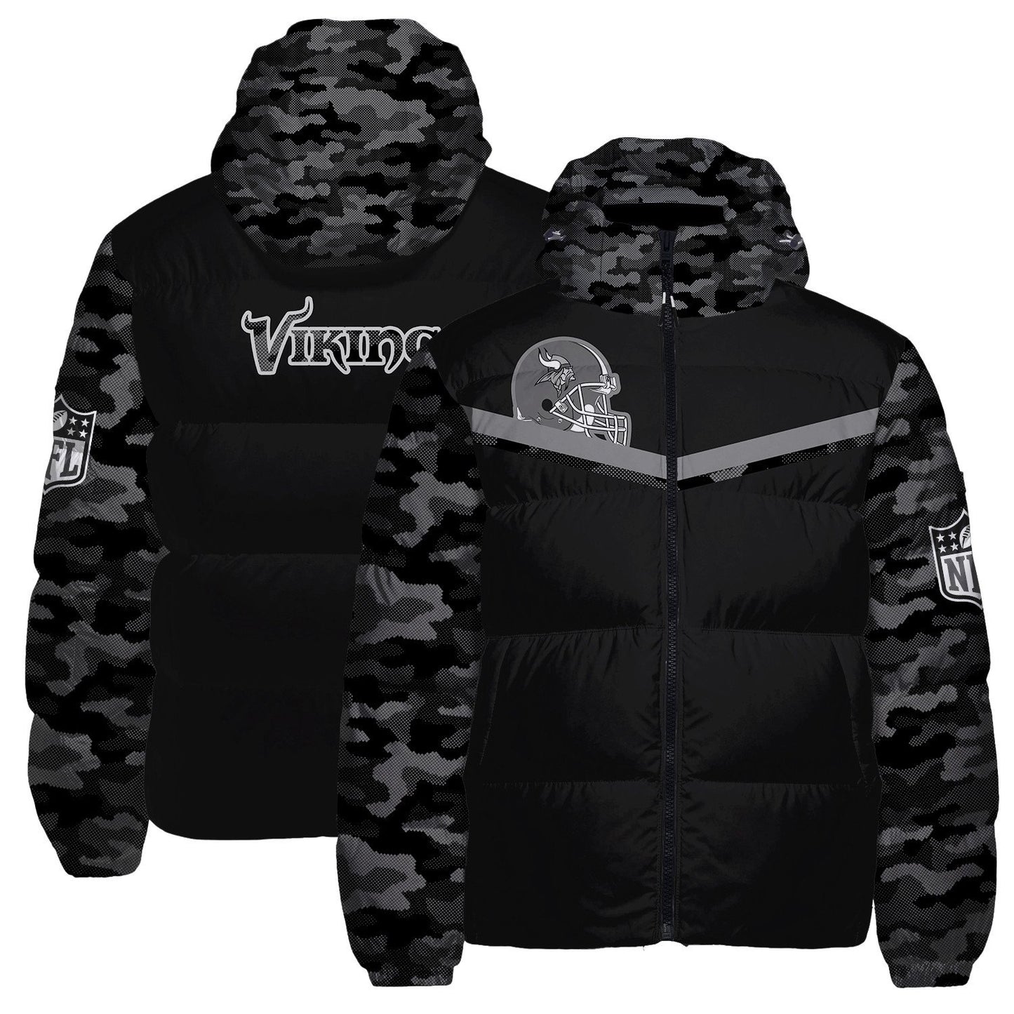 Minnesota Vikings CozyCloud Down Jacket AZBTDWJ000196