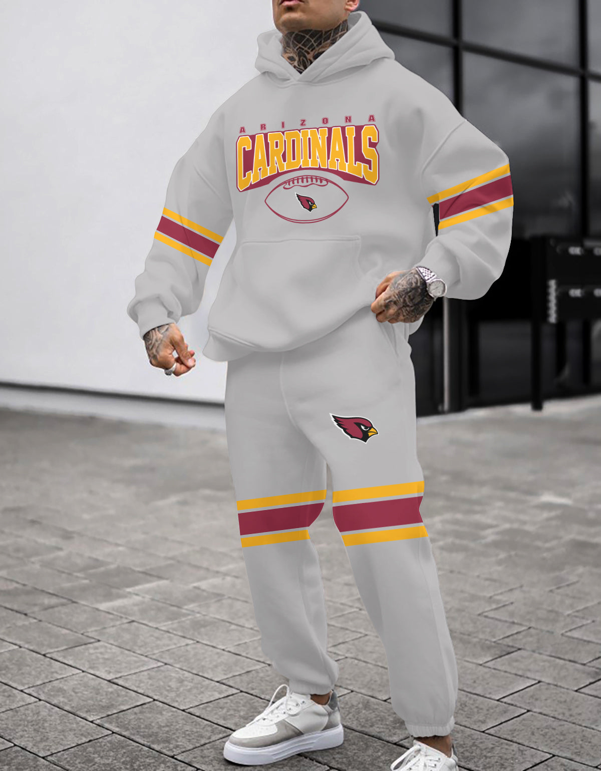 Arizona Cardinals Combo Pullover Hoodie And Sweatpants AZBTPHSP000247