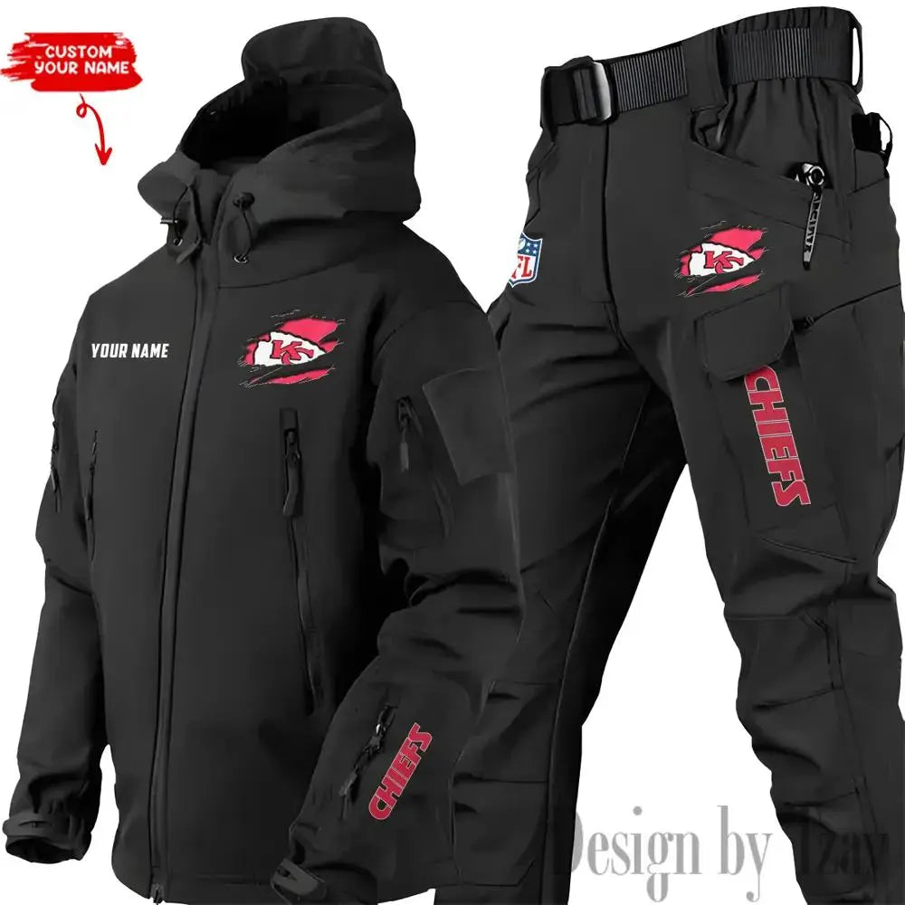 Kansas City Chiefs Outdoor Jacket and Pants 000084