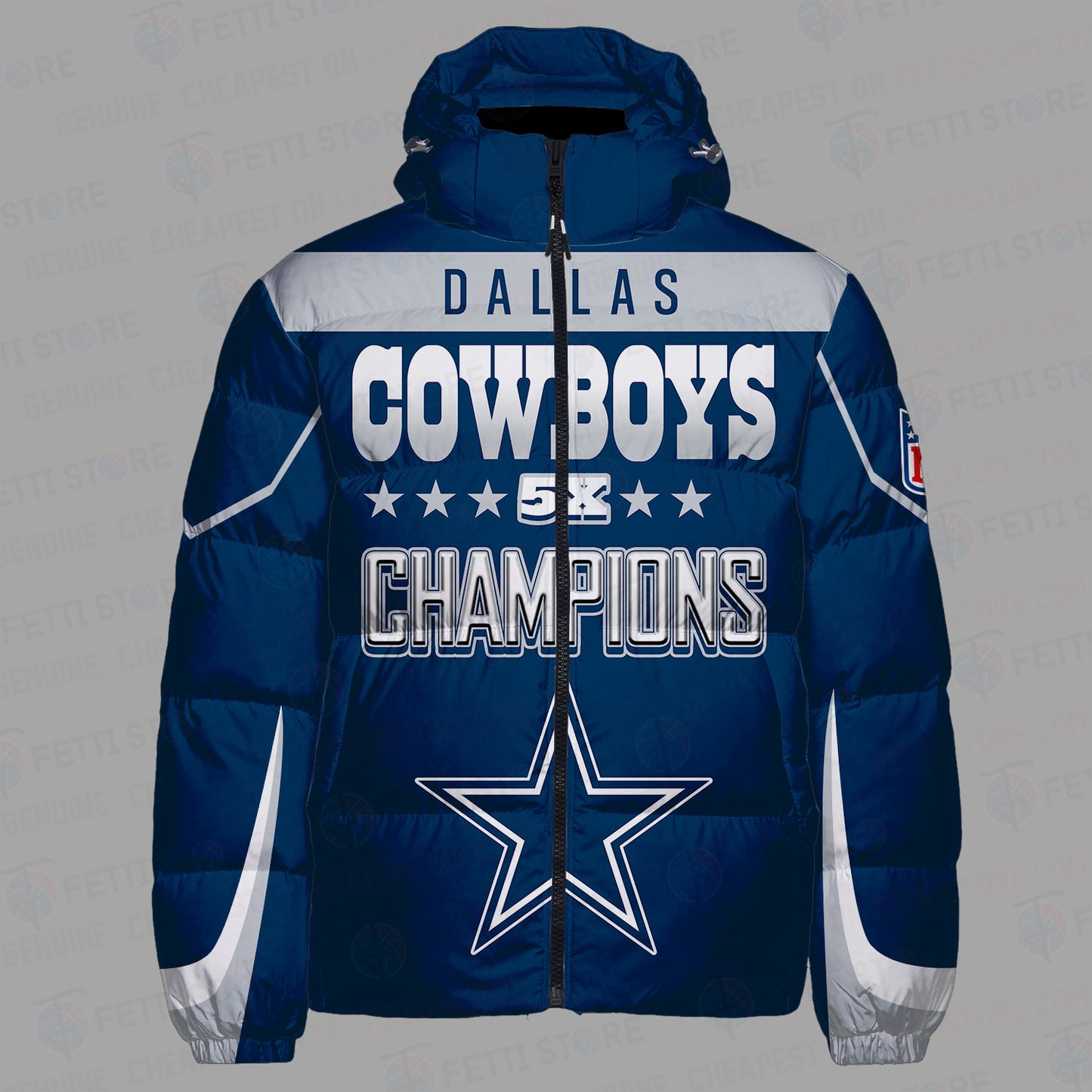 Dallas Cowboys CozyCloud Down Jacket AZBTDWJ000029