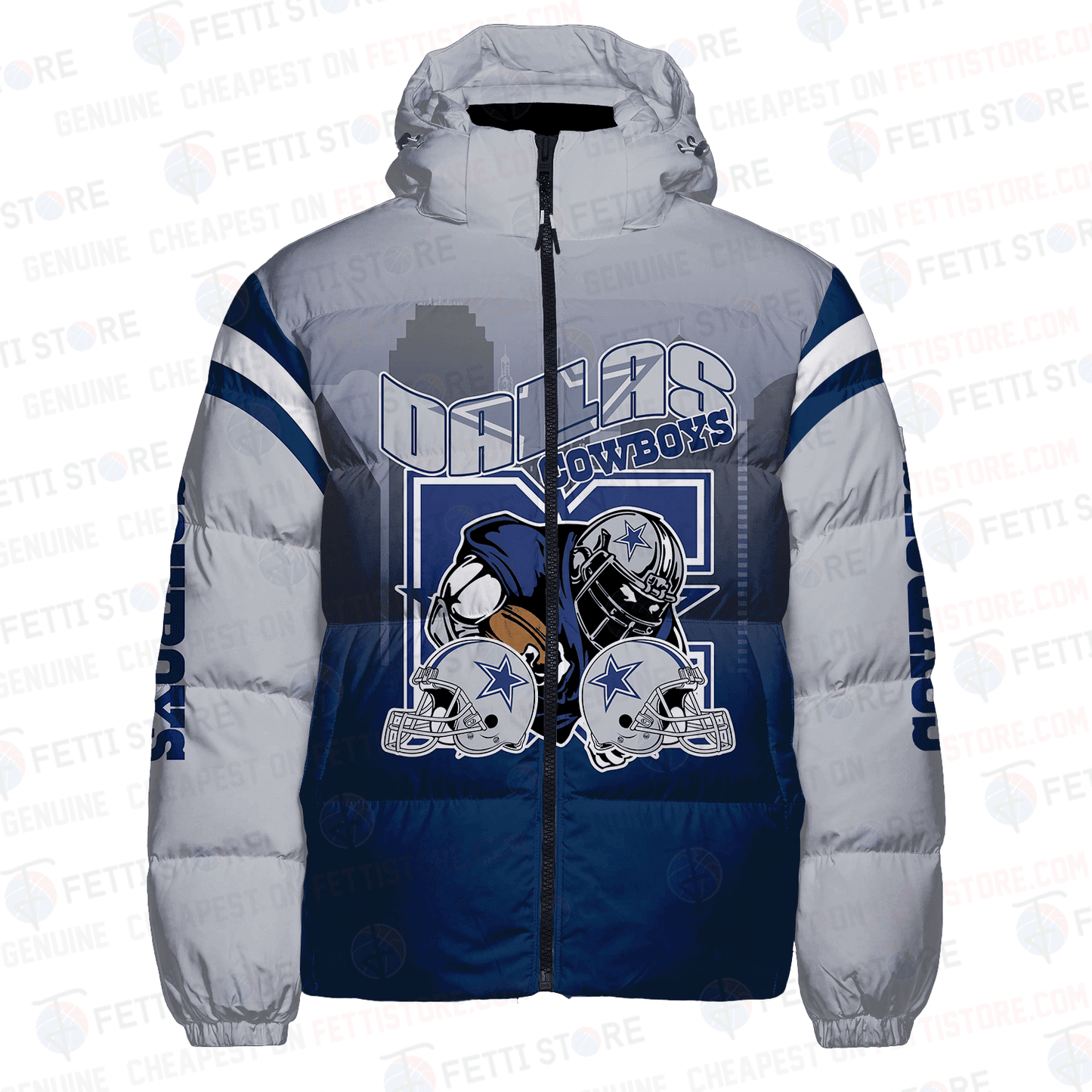 Dallas Cowboys CozyCloud Down Jacket AZBTDWJ000014