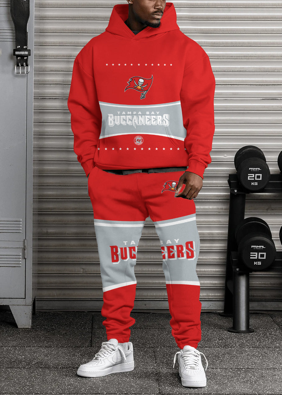 Tampa Bay Buccaneers Combo Pullover Hoodie And Sweatpants AZBTPHSP000052