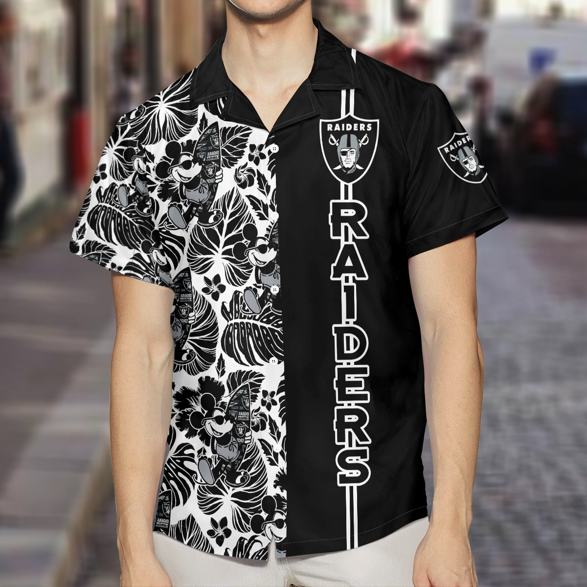 Las Vegas Raiders Summer Hawaiian Shirt 128