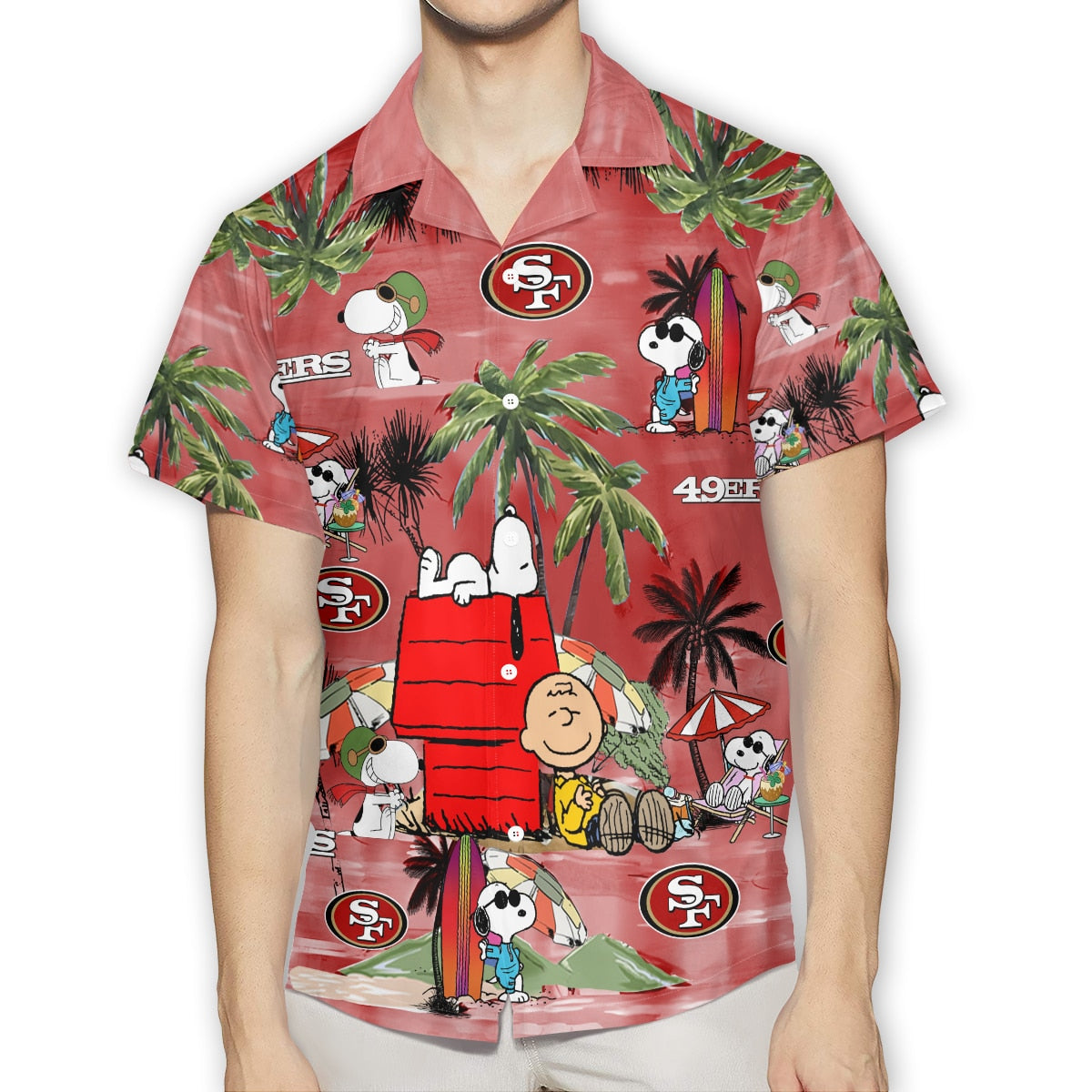 San Francisco 49ers Summer Hawaiian Shirt 135