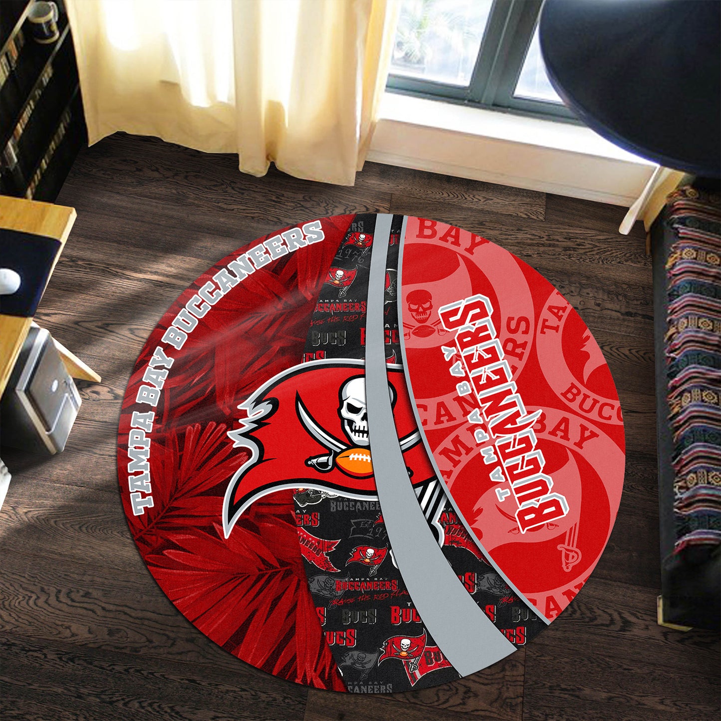 Tampa Bay Buccaneers Round Rug 149