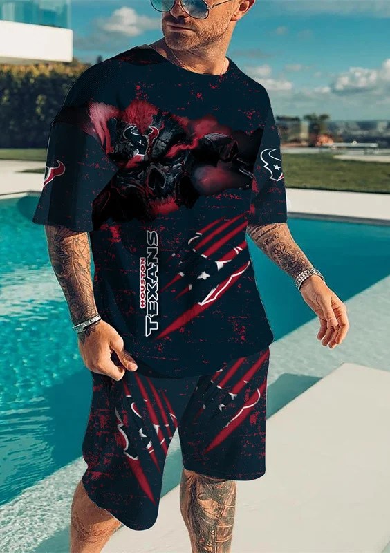 Houston Texans T-shirt and Shorts AZTS504