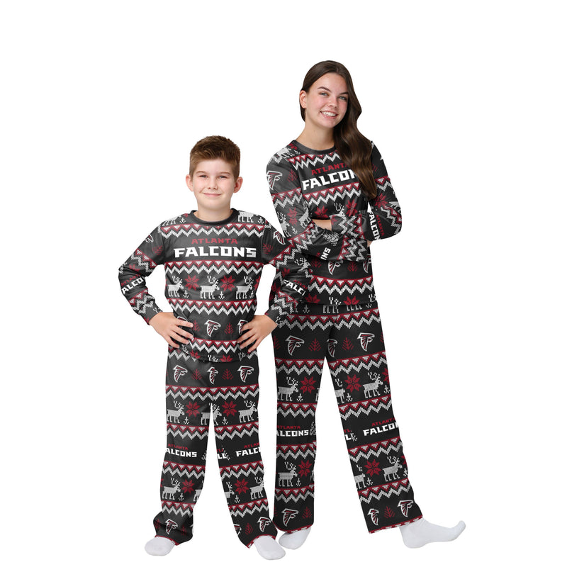 Atlanta Falcons Family Holiday Pajamas AZCPYZAM066
