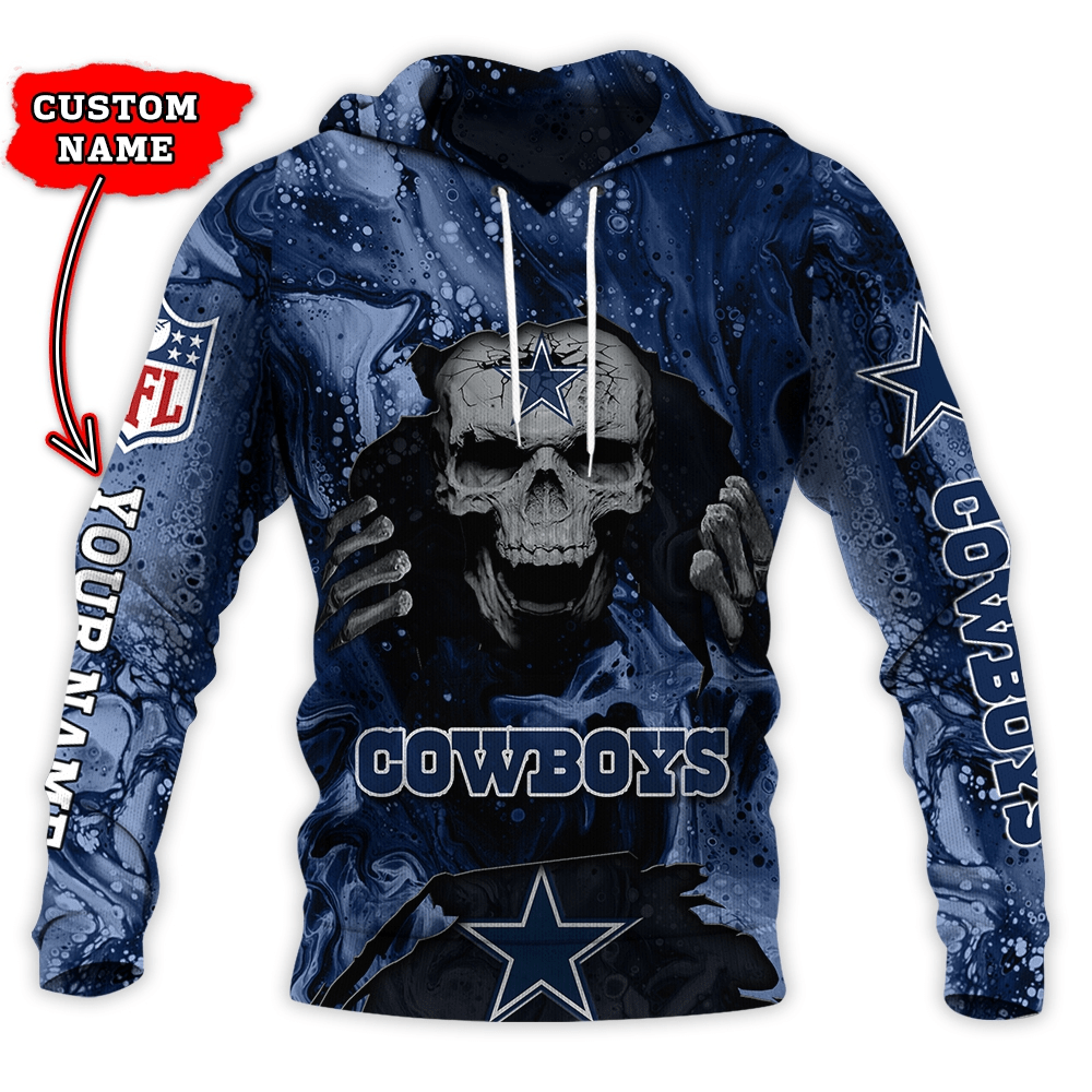Dallas Cowboys Personalized Hoodie and Joggers AZCHD983