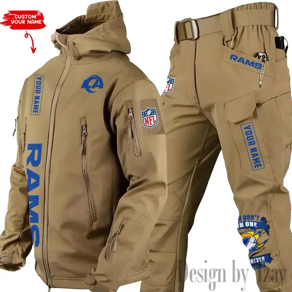 Los Angeles Rams Outdoor Jacket and Pants 000113
