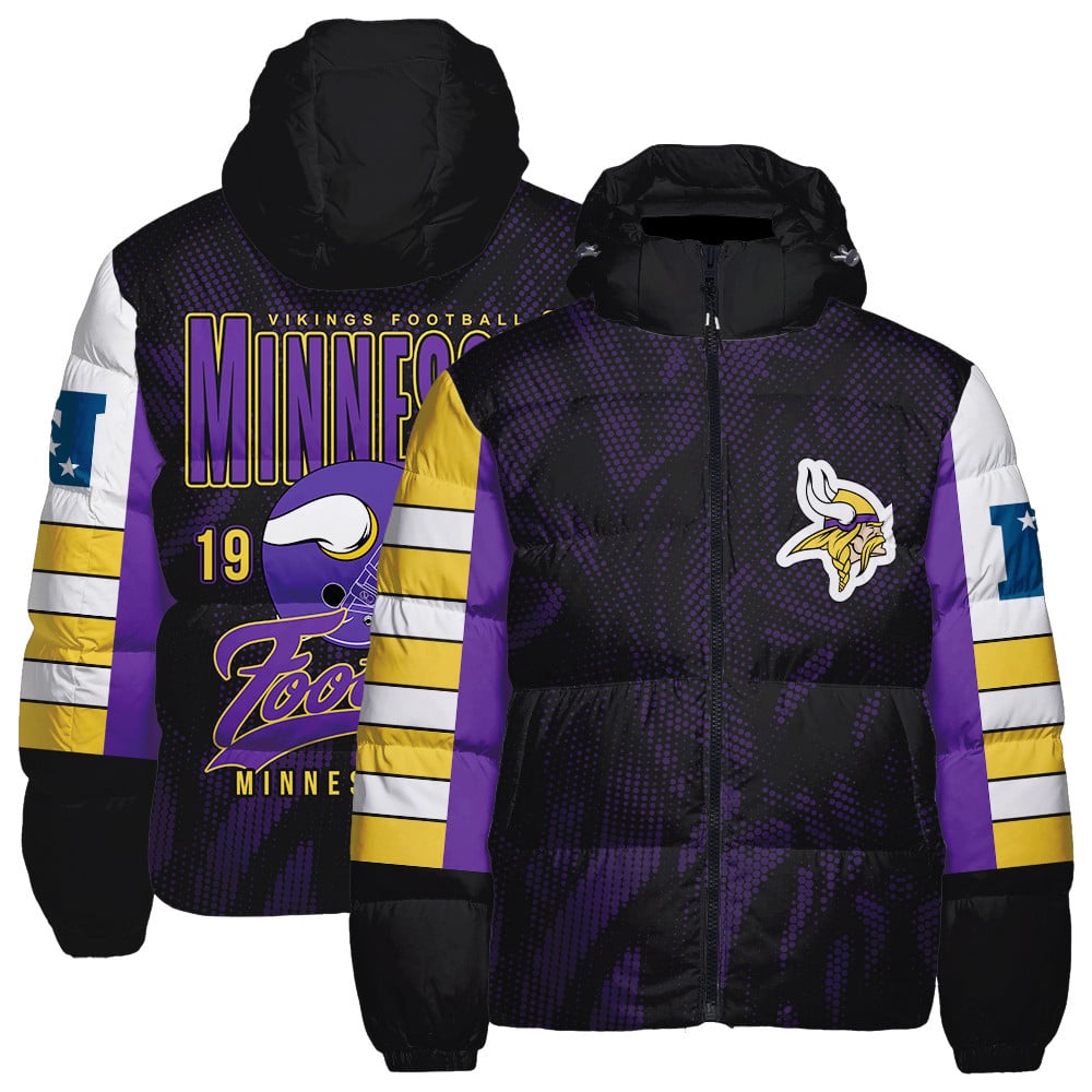 Minnesota Vikings CozyCloud Down Jacket AZBTDWJ000172
