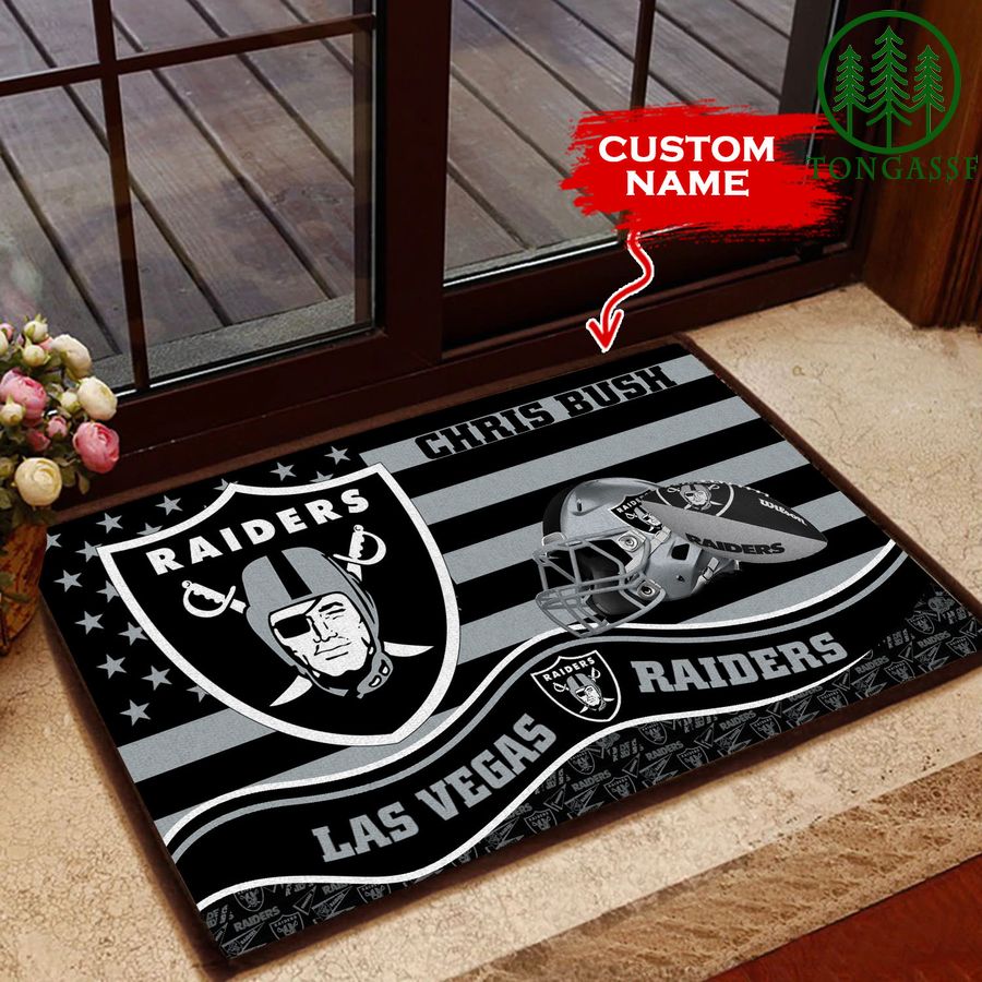 Las Vegas Raiders Personalized Doormat BGDMM596
