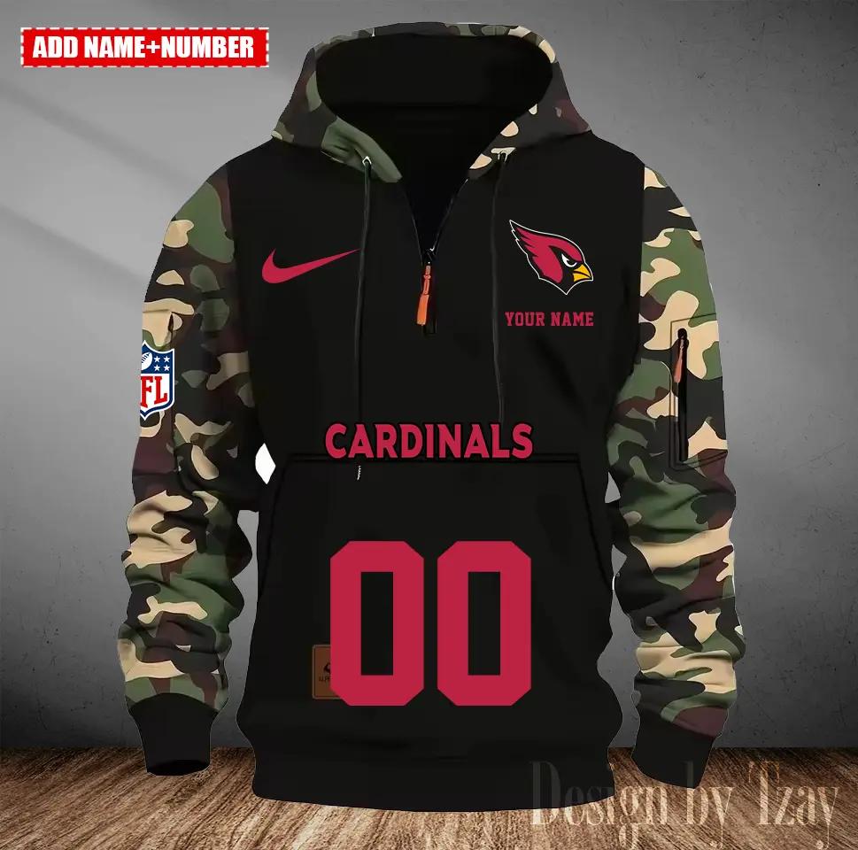 Arizona Cardinals Camouflage Hooded Sweatshirt HA01