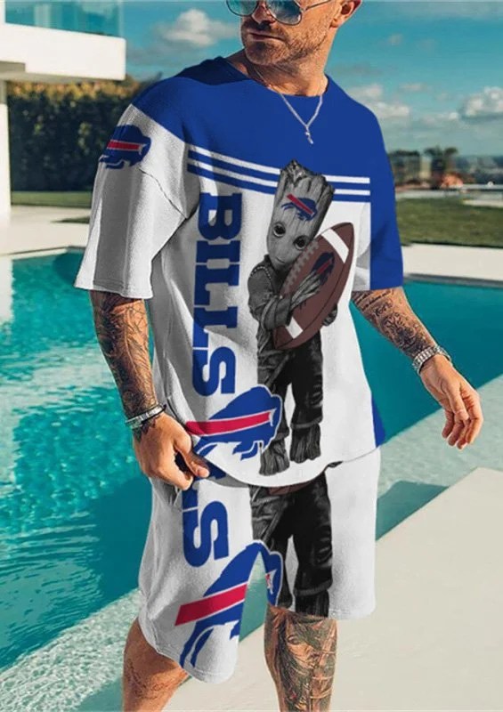 Buffalo Bills T-shirt and Shorts AZTS217
