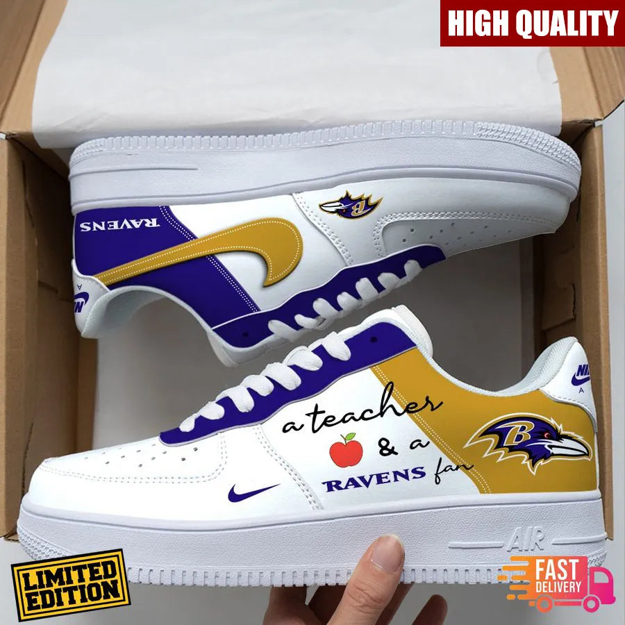 Baltimore Ravens New Personalized AF1-1 Sneakers AZBTAF1000442