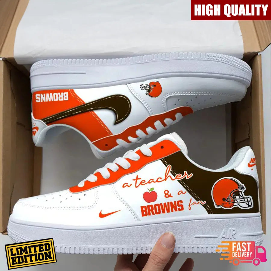 Cleveland Browns New Personalized AF1-1 Sneakers AZBTAF1000447
