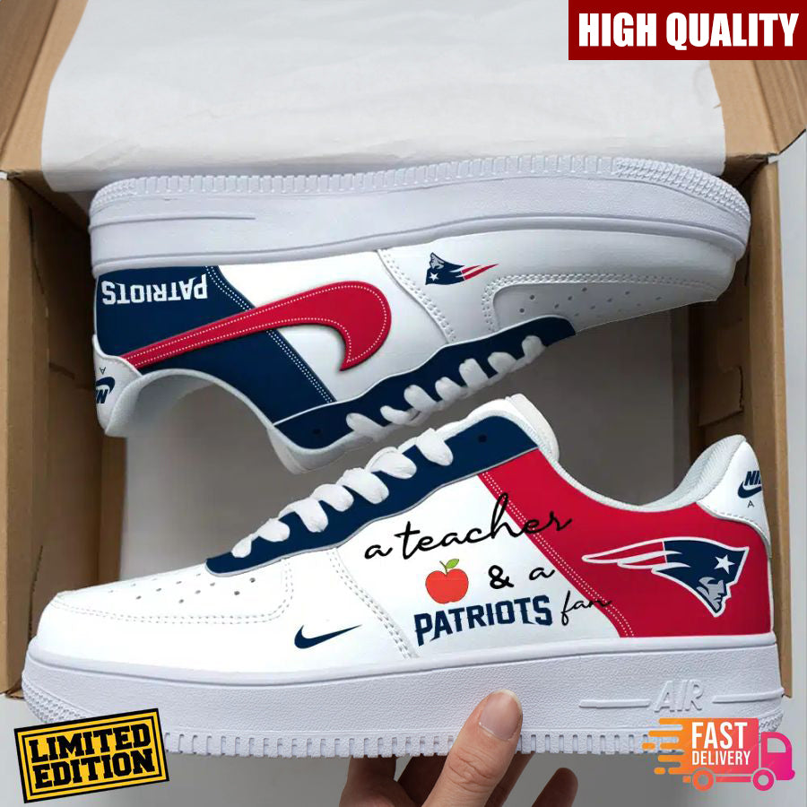 New England Patriots New Personalized AF1-1 Sneakers AZBTAF1000461