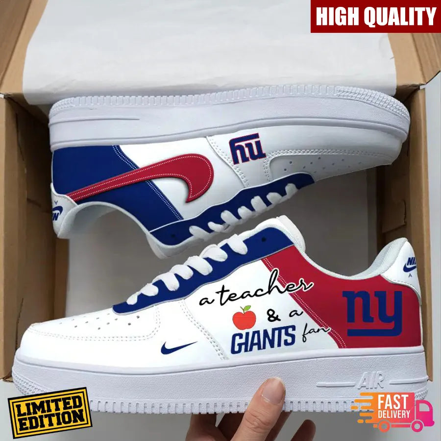 New York Giants New Personalized AF1-1 Sneakers AZBTAF1000463