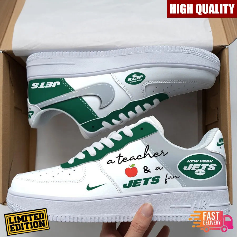 New York Jets New Personalized AF1-1 Sneakers AZBTAF1000464