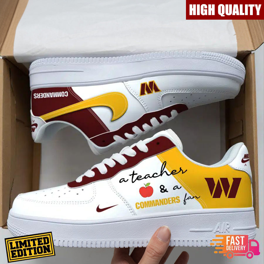 Washington Commanders New Personalized AF1-1 Sneakers AZBTAF1000471