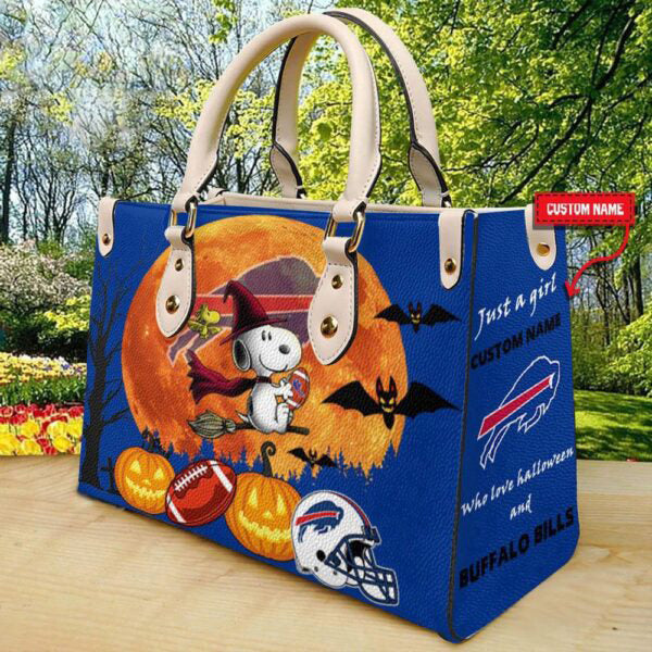 Buffalo Bills Halloween Leather Hand Bag Limited Edition AZDDLHB000036