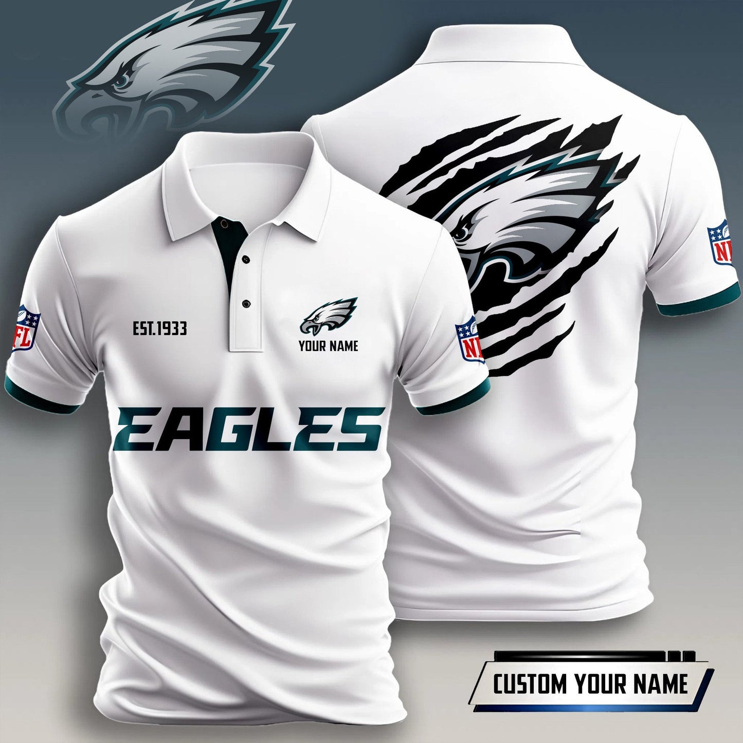 Philadelphia Eagles Premium Men Polo Shirt BT348