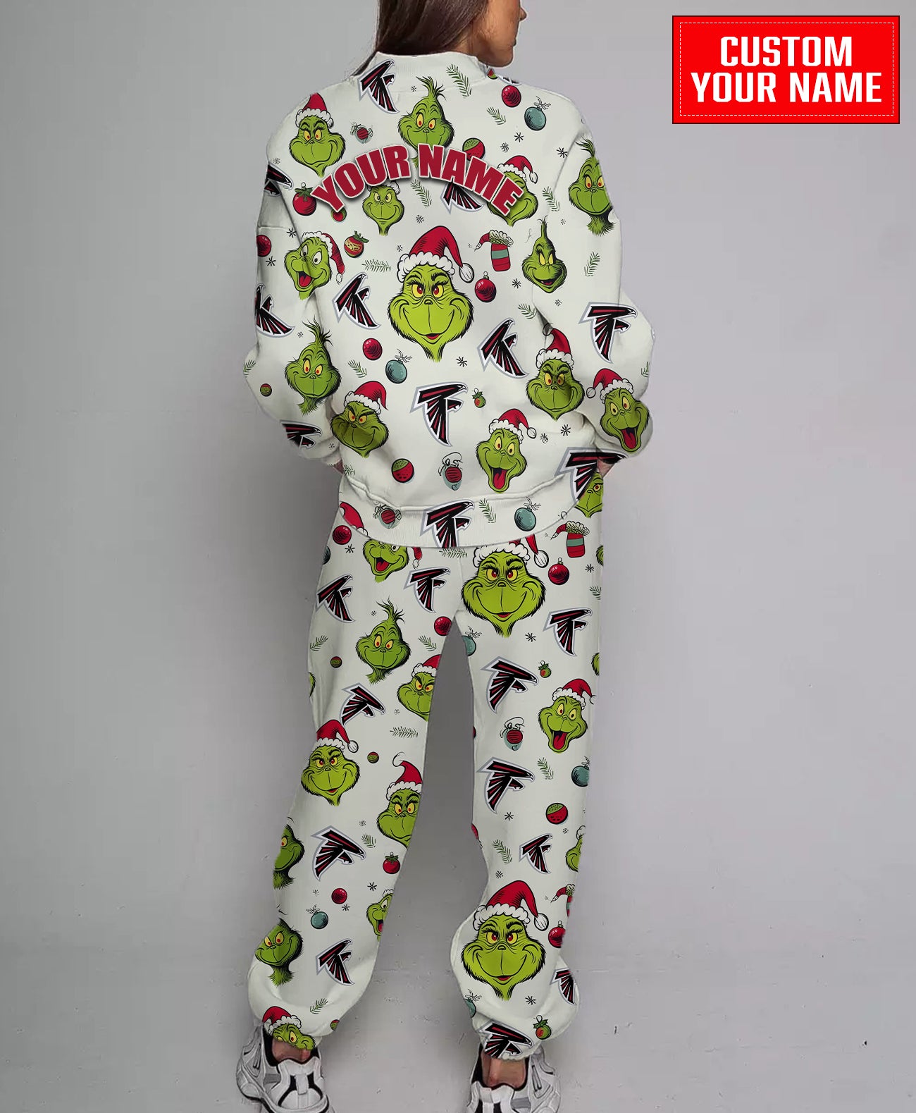 Atlanta Falcons Christmas Pattern Sweatsuit And Sweatpants AZCASP000034