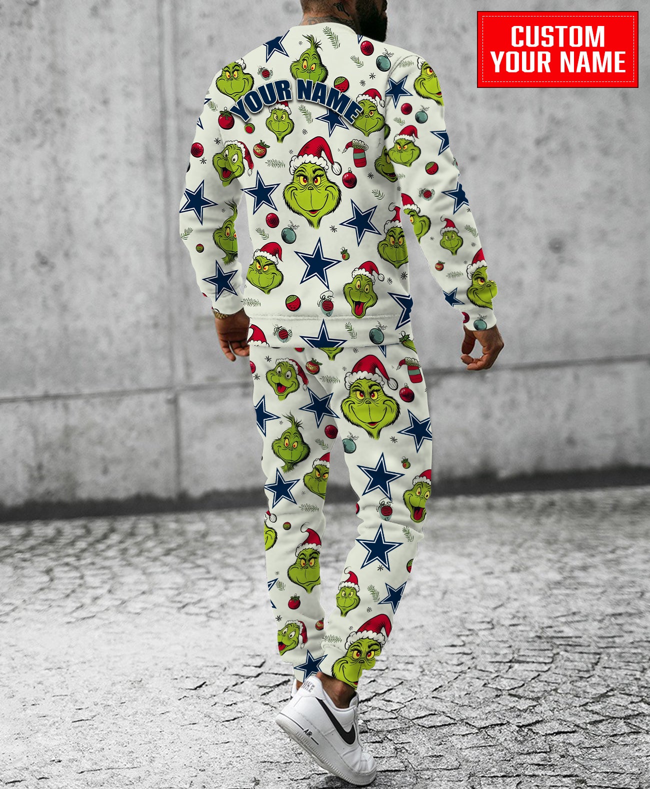 Dallas Cowboys Christmas Pattern Sweatsuit And Sweatpants AZCASP000037