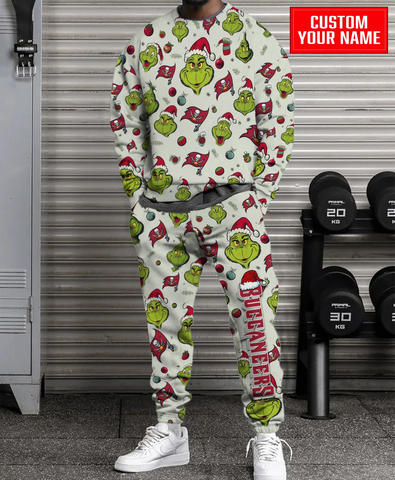 Tampa Bay Buccaneers Christmas Pattern Sweatsuit And Sweatpants AZCASP000047