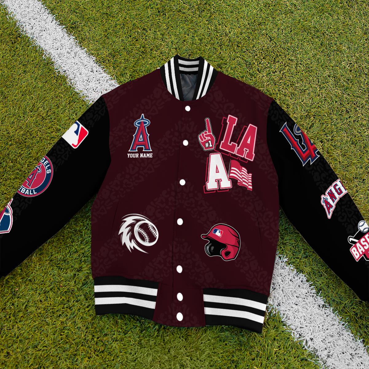 Los Angeles Angels Premium New Varsity Jacket MLB AZCAVJK0000238