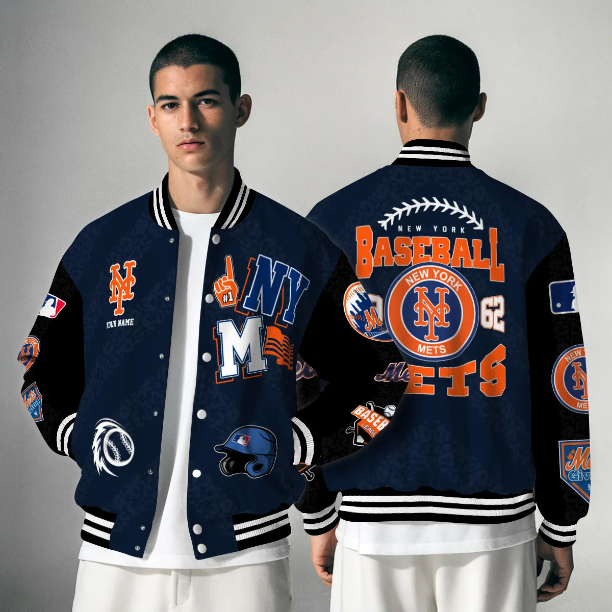 New York Mets Premium New Varsity Jacket MLB AZCAVJK0000243