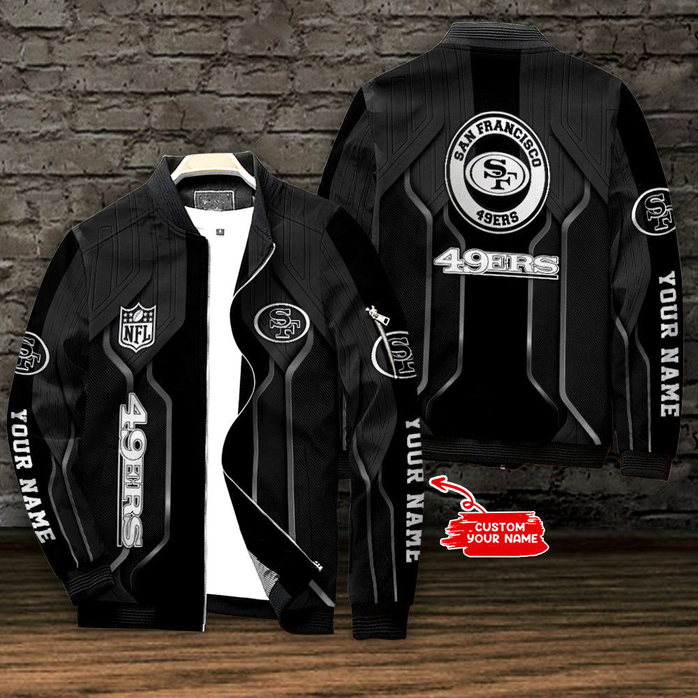 San Francisco 49ers Personalized Bomber Jacket AZCBJ051