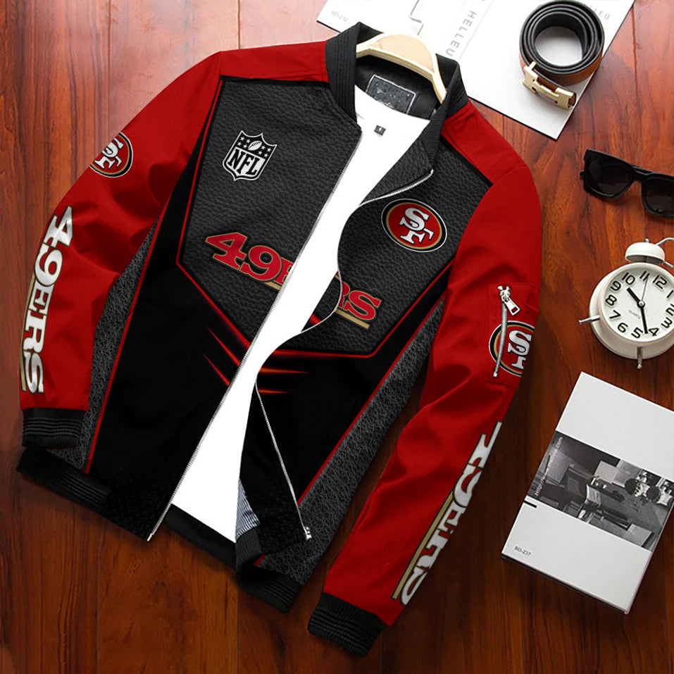 San Francisco 49ers Personalized Bomber Jacket AZCBJ060