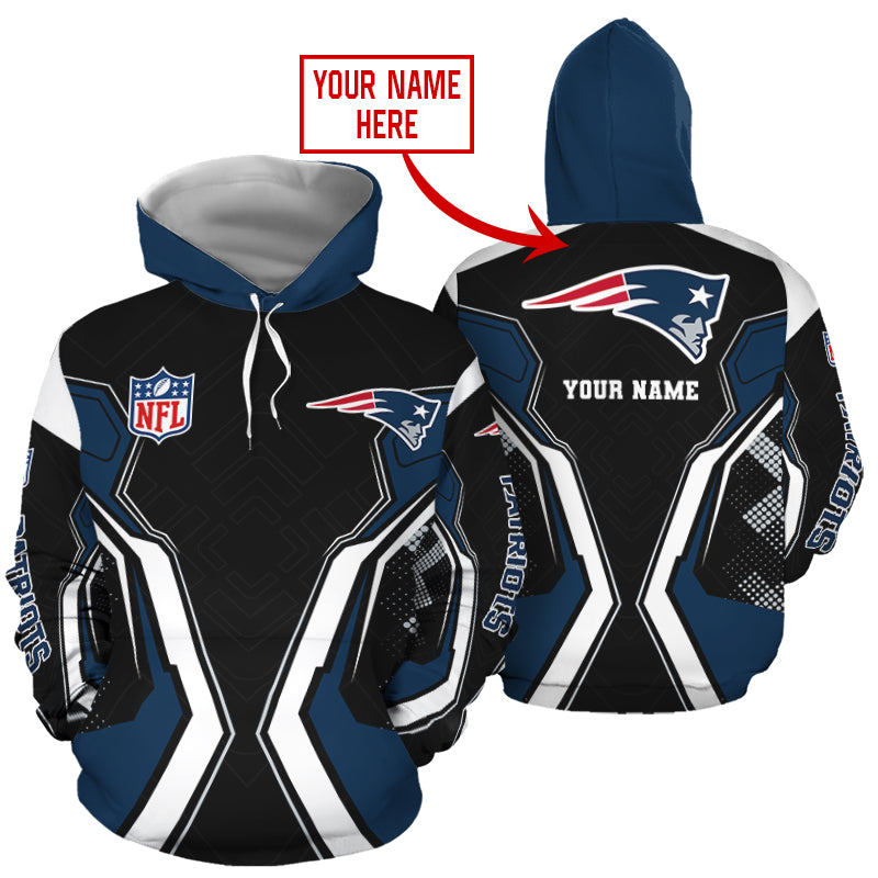New England Patriots Personalized Hoodie AZCHD056