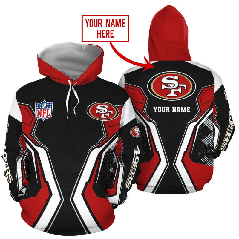 San Francisco 49ers Personalized Hoodie AZCHD060