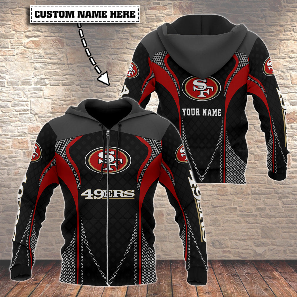 San Francisco 49ers Personalized Hoodie AZCHD062