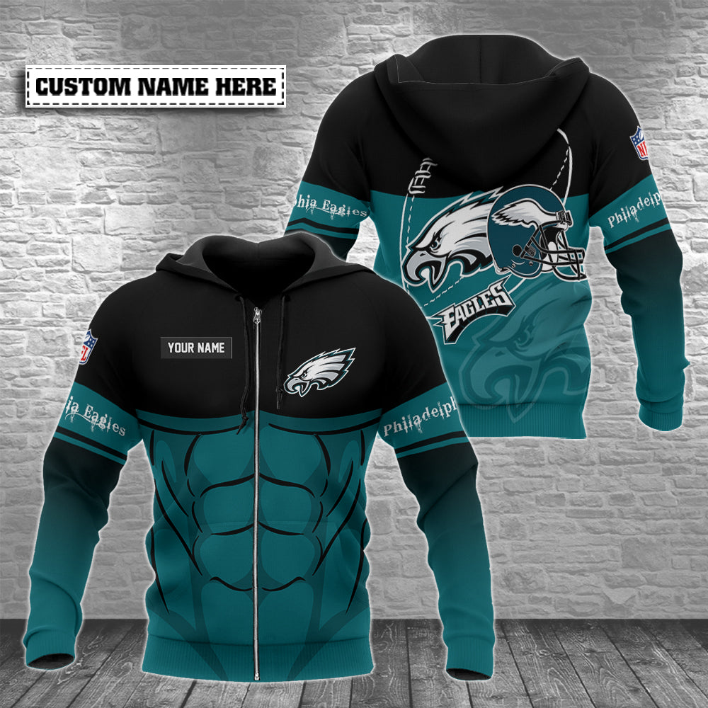 Philadelphia Eagles Personalized Hoodie AZCHD085